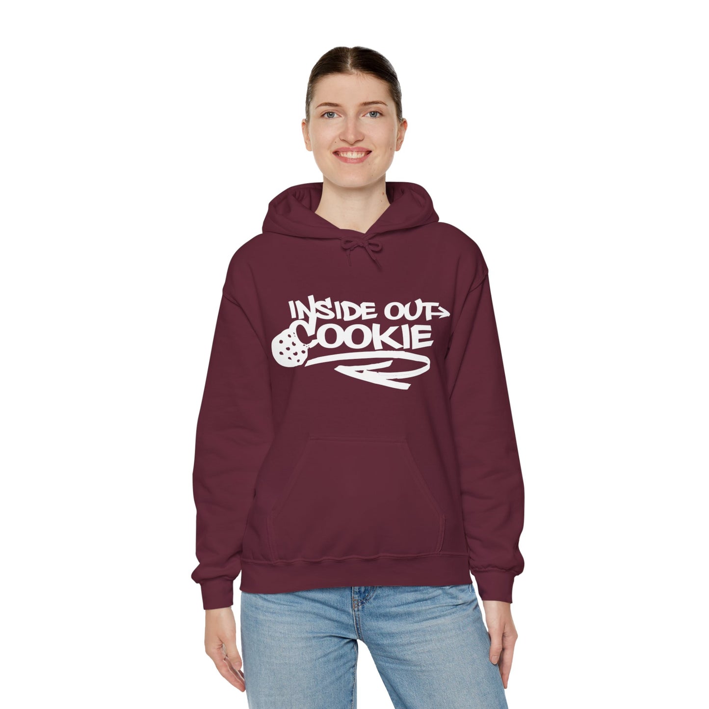 "Inside Out Cookie"  Heavy Blend™ Hoodie Sweatshirt