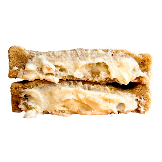 Inside Out Cookie Cheesecake stuffed snickerdoodle cookies