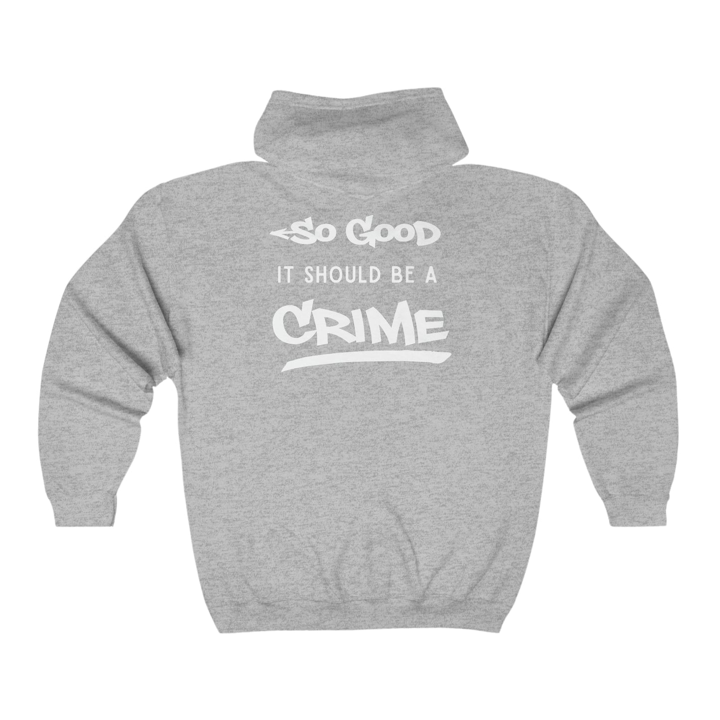 Inside Out Cookie Sweatshirt Back light Grey