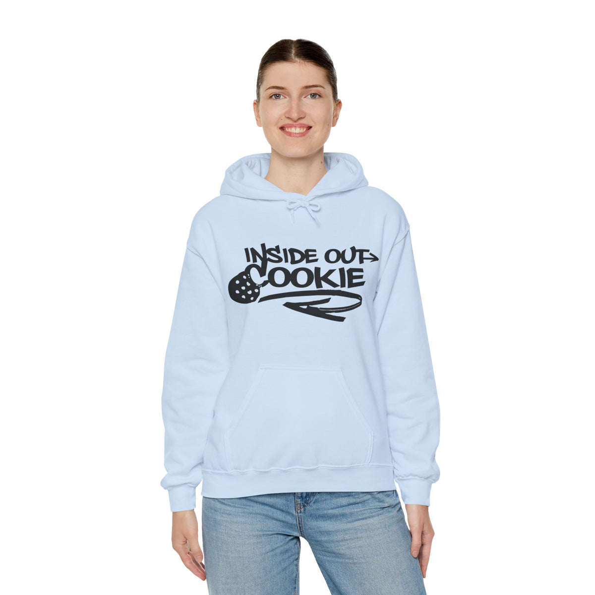 Inside Out Cookie  Heavy Blend™ Hoodie Sweatshirt