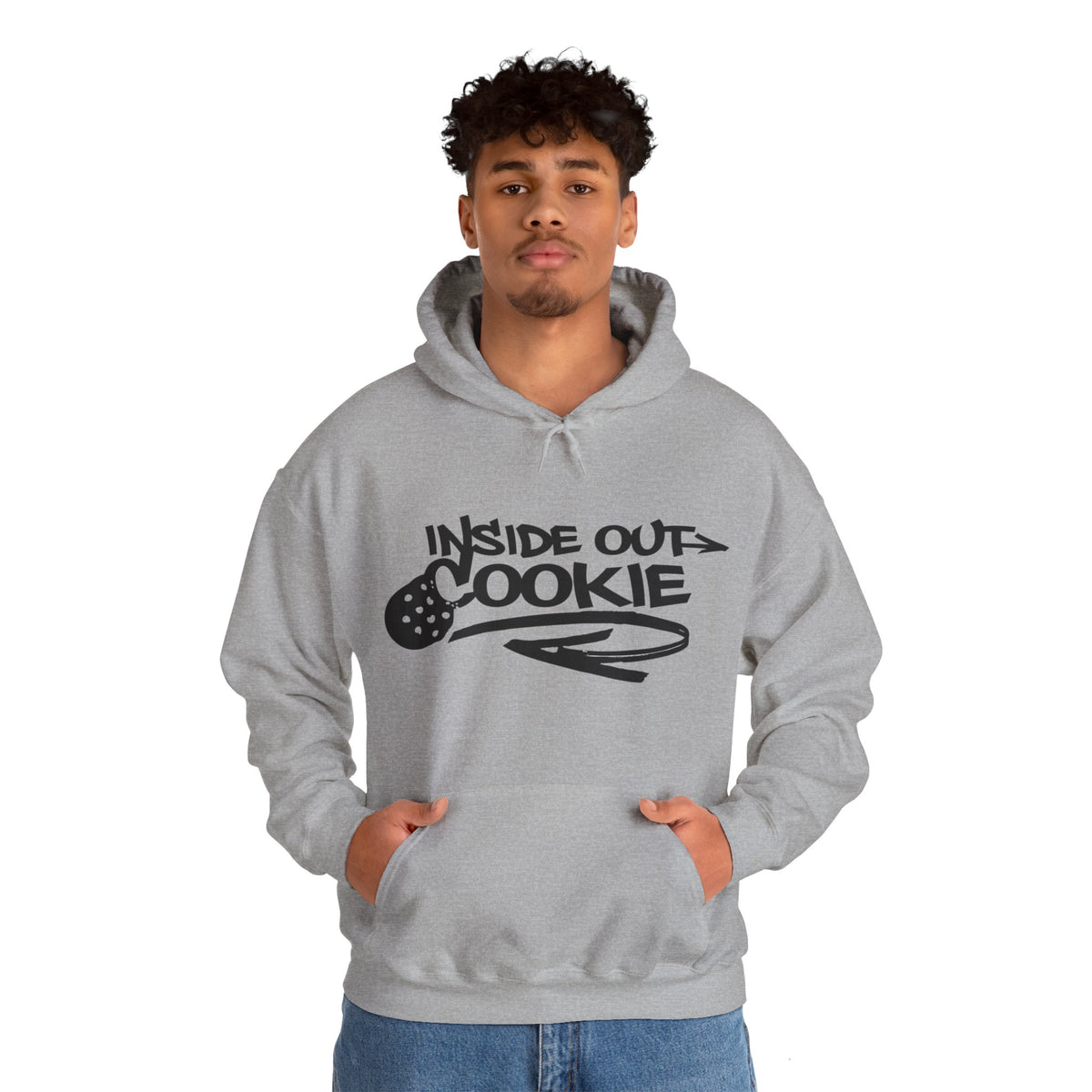 Inside Out Cookie  Heavy Blend™ Hoodie Sweatshirt