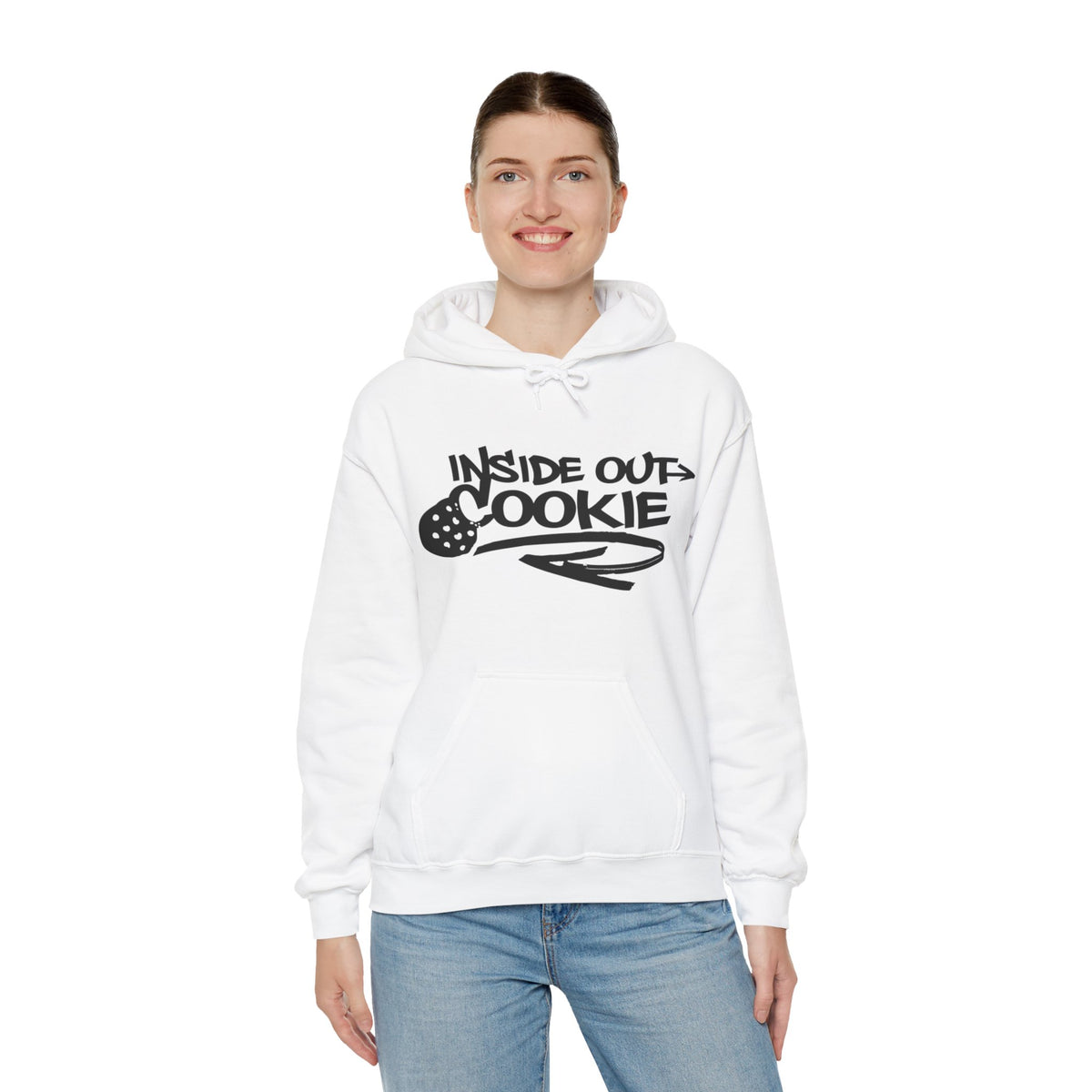 Inside Out Cookie  Heavy Blend™ Hoodie Sweatshirt