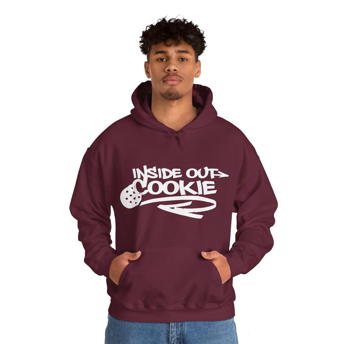 Inside Out Cookie  Heavy Blend™ Hoodie Sweatshirt