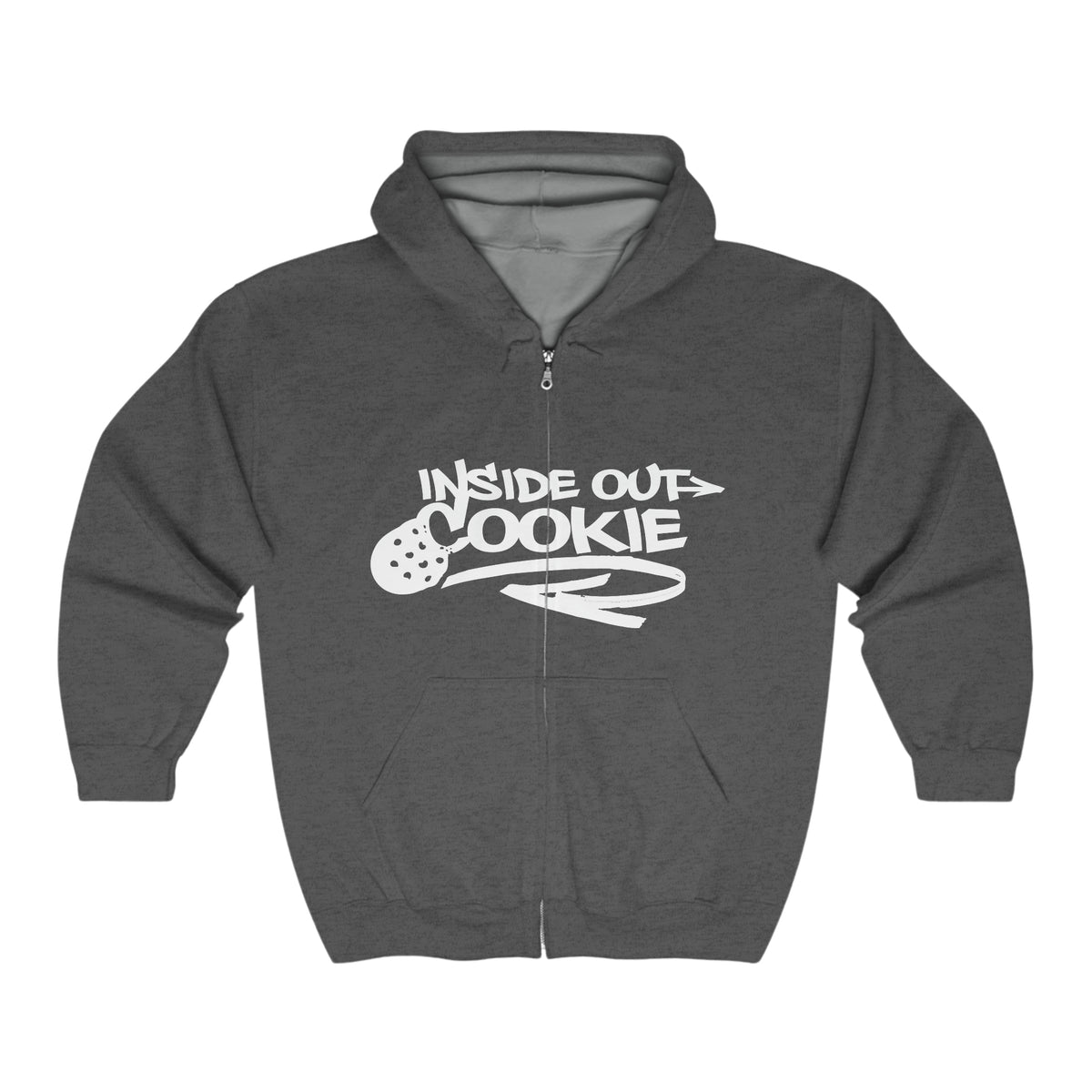 Inside Out Cookie Heavy Blend™ Full Zip Hooddie
