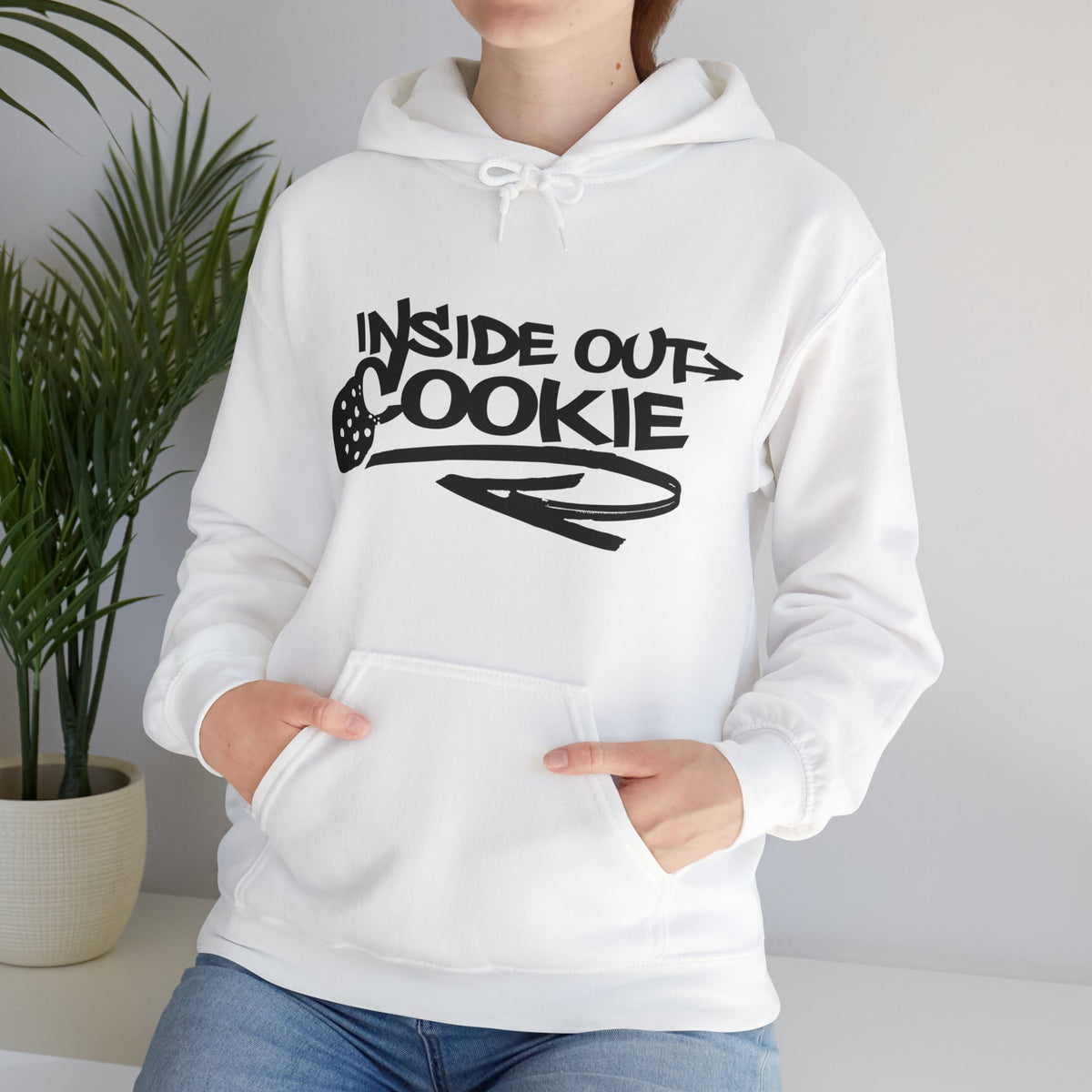 Inside Out Cookie  Heavy Blend™ Hoodie Sweatshirt