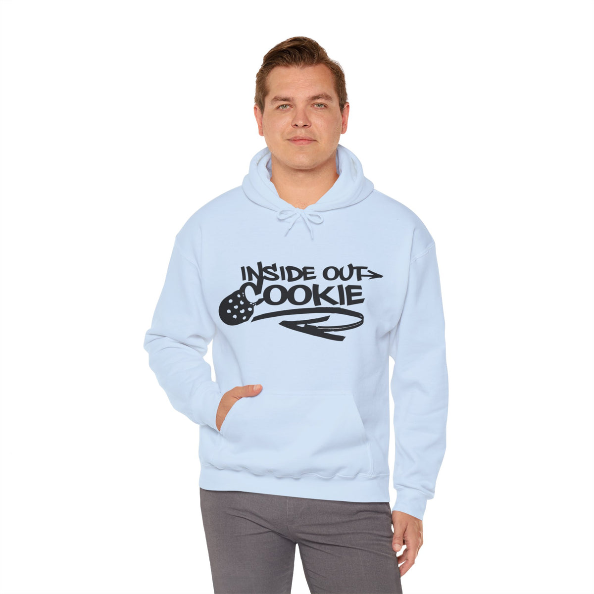 Inside Out Cookie  Heavy Blend™ Hoodie Sweatshirt
