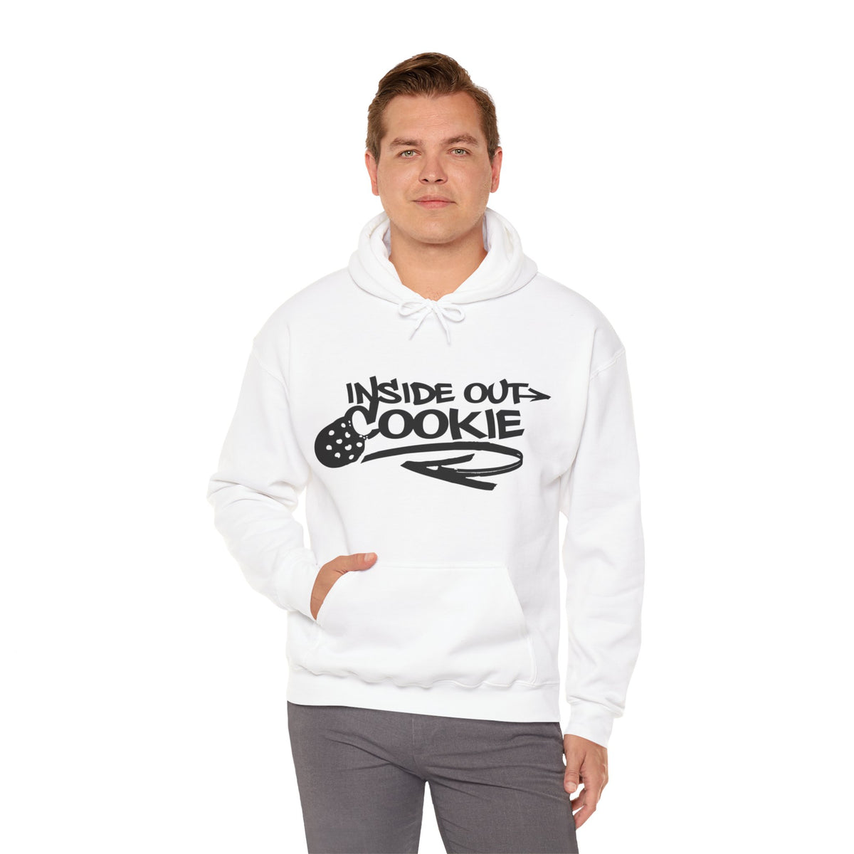 Inside Out Cookie  Heavy Blend™ Hoodie Sweatshirt