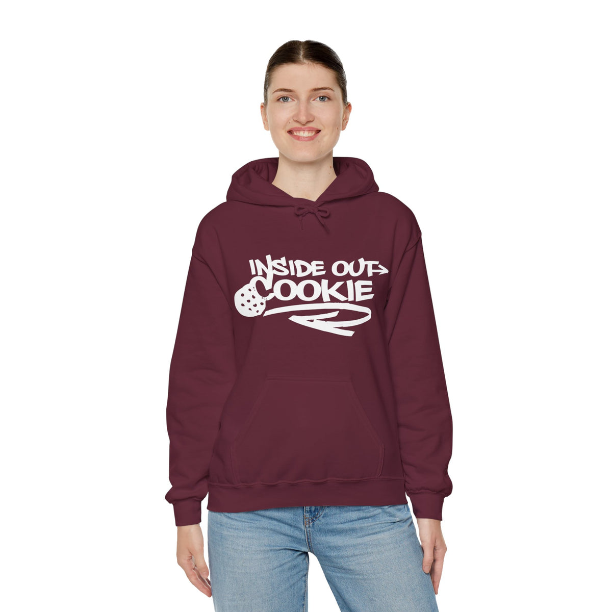 Inside Out Cookie  Heavy Blend™ Hoodie Sweatshirt