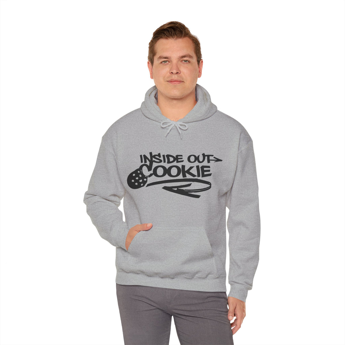 Inside Out Cookie  Heavy Blend™ Hoodie Sweatshirt