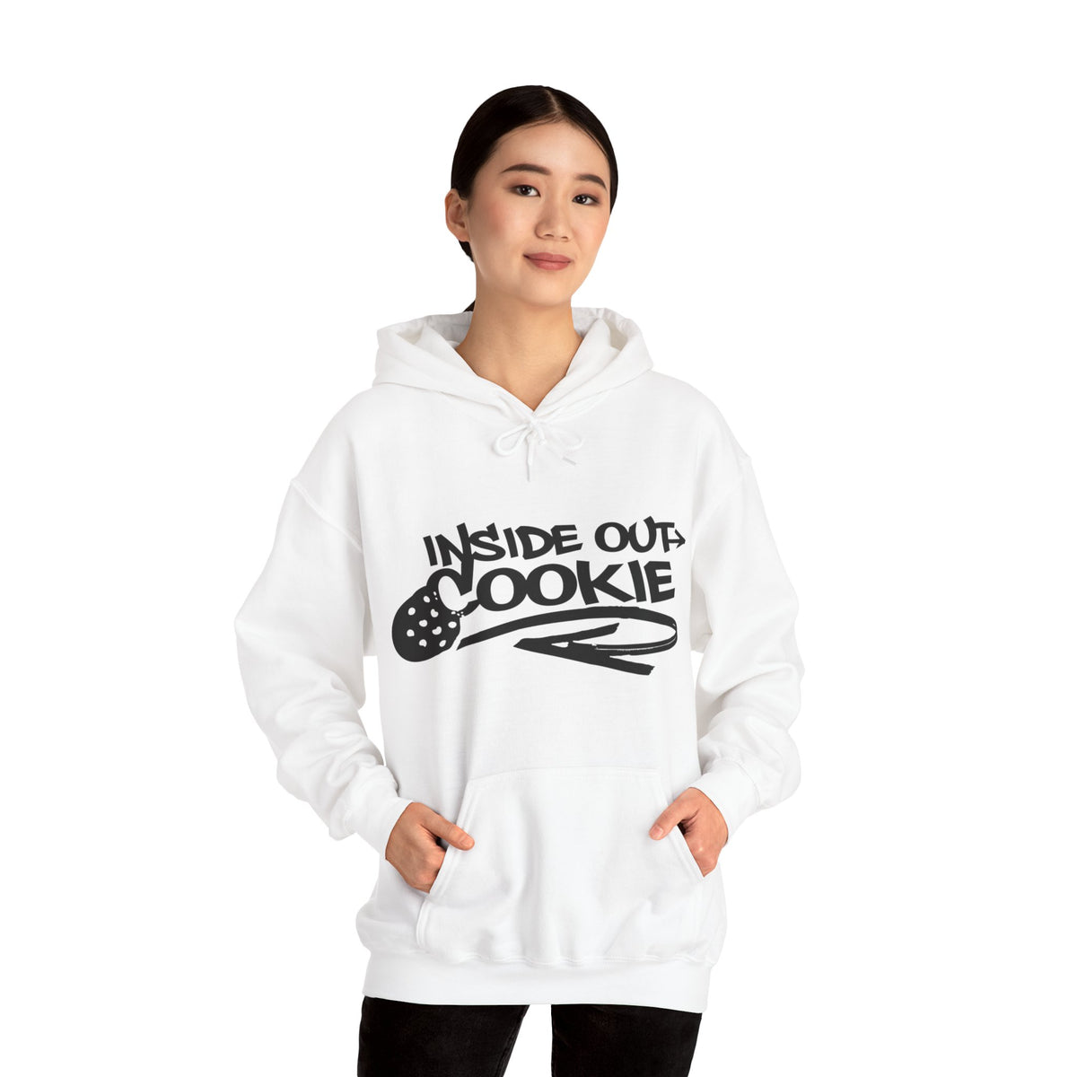 Inside Out Cookie  Heavy Blend™ Hoodie Sweatshirt