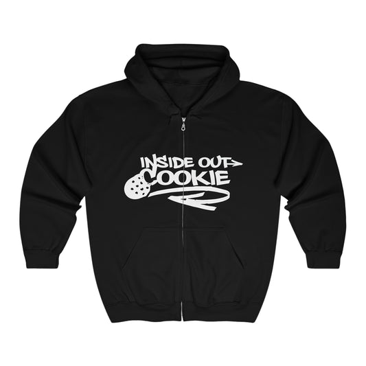 "Inside Out Cookie" Heavy Blend™ Full Zip Hooddie