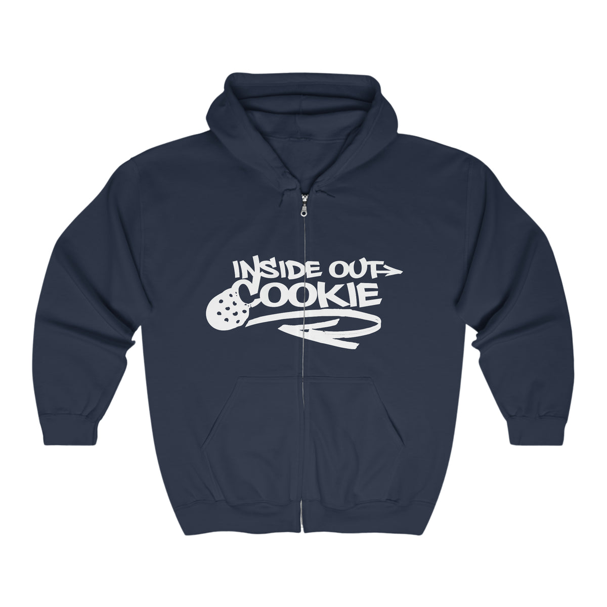 Inside Out Cookie Heavy Blend™ Full Zip Hooddie