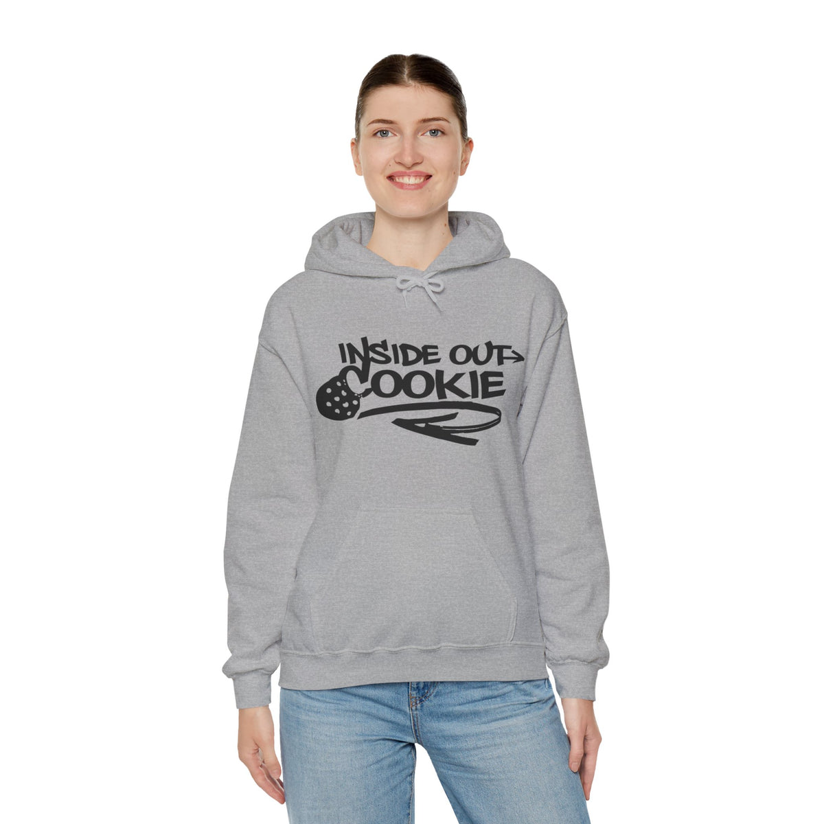 Inside Out Cookie  Heavy Blend™ Hoodie Sweatshirt