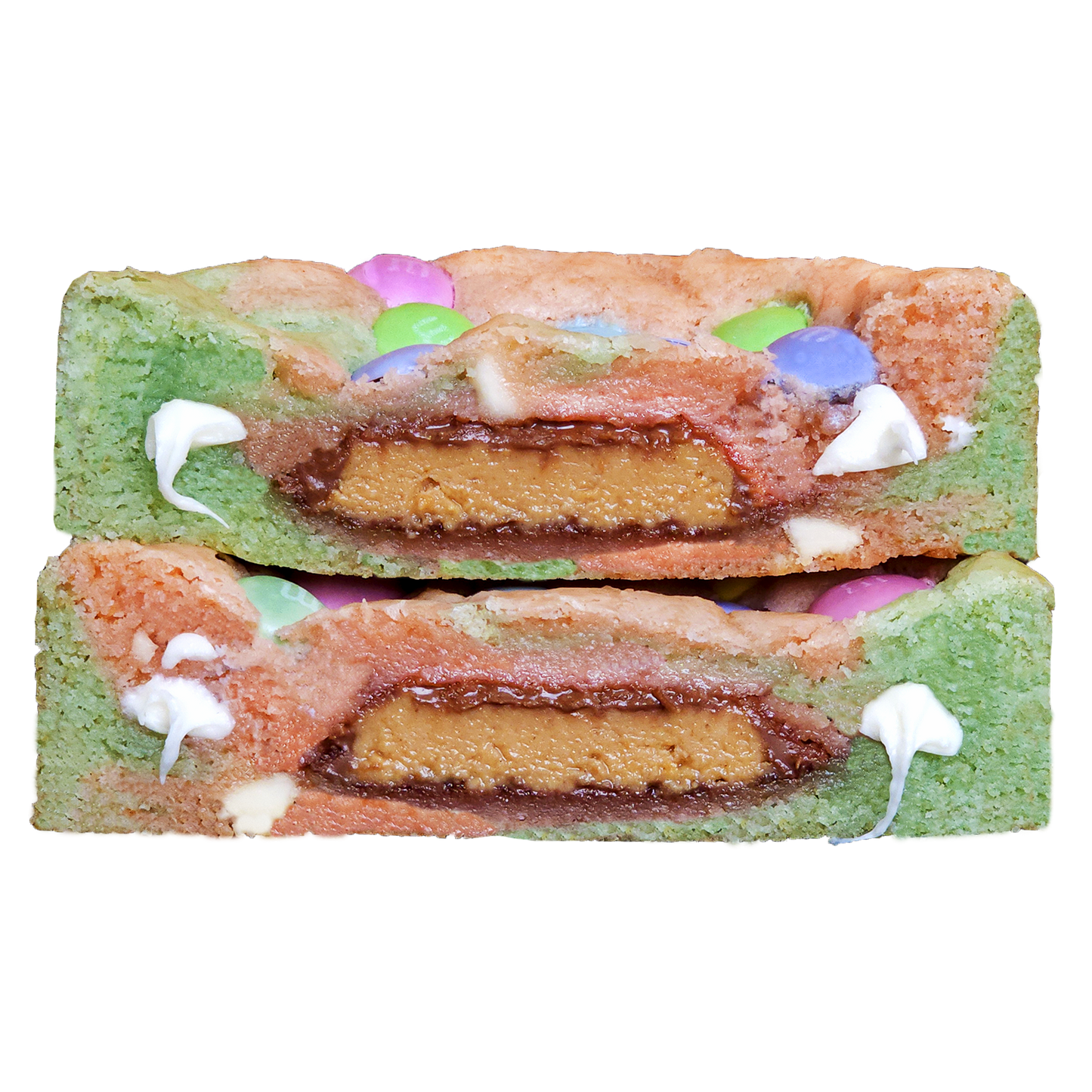 Inside out cookie easter monster stuffed cookie easter treats