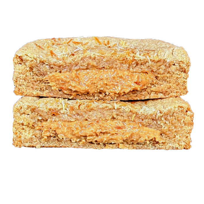 Inside out cookie homey haystack stuffed cookies