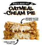 Inside Out Cookie whats inside oatmeal cream pie