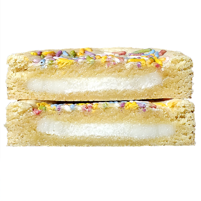 inside out cookie birthday cake funfetti