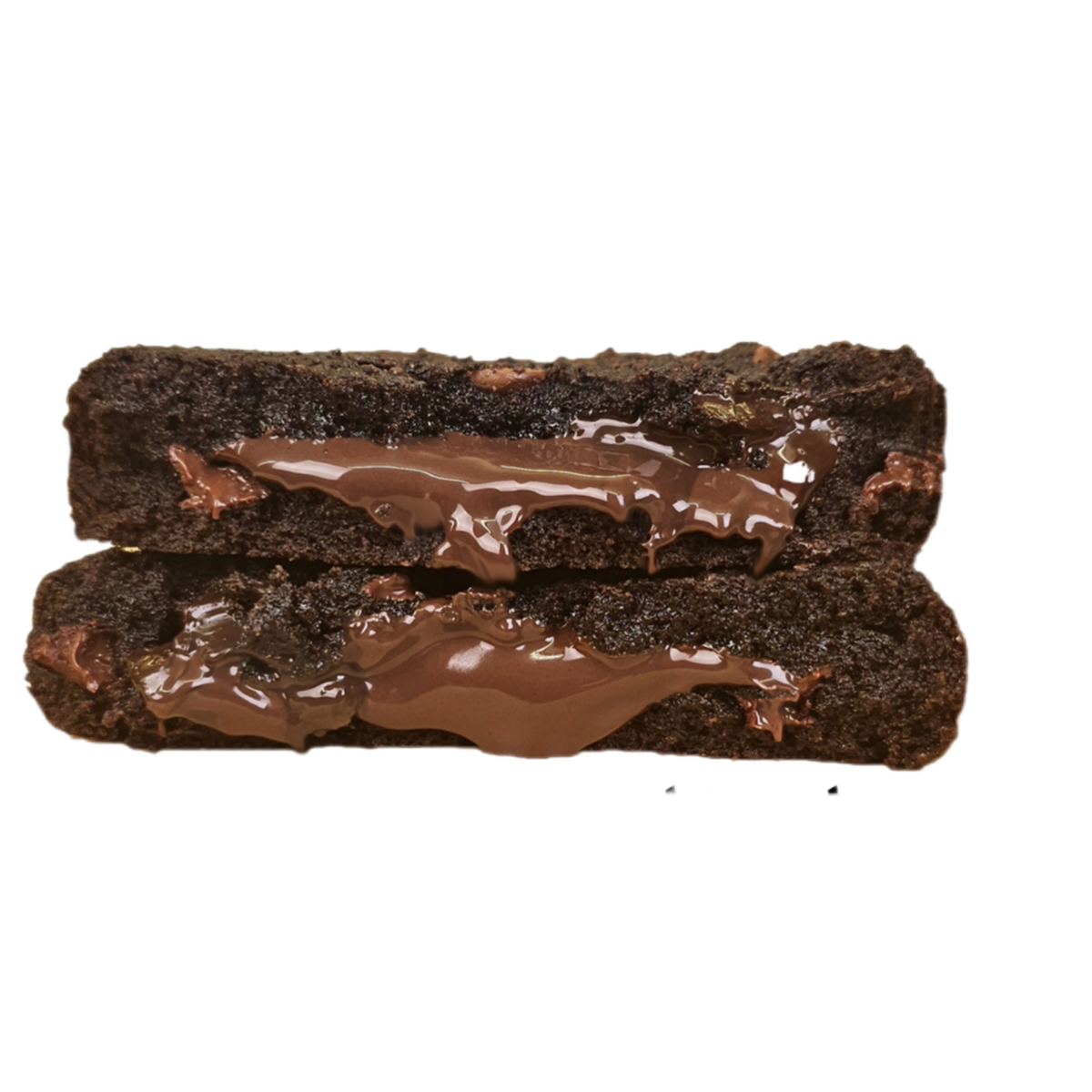 Inside Out Cookie chocolate stuffed chocolate brownie cookies