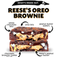 inside out stuffed cookies reese's oreo brownie 