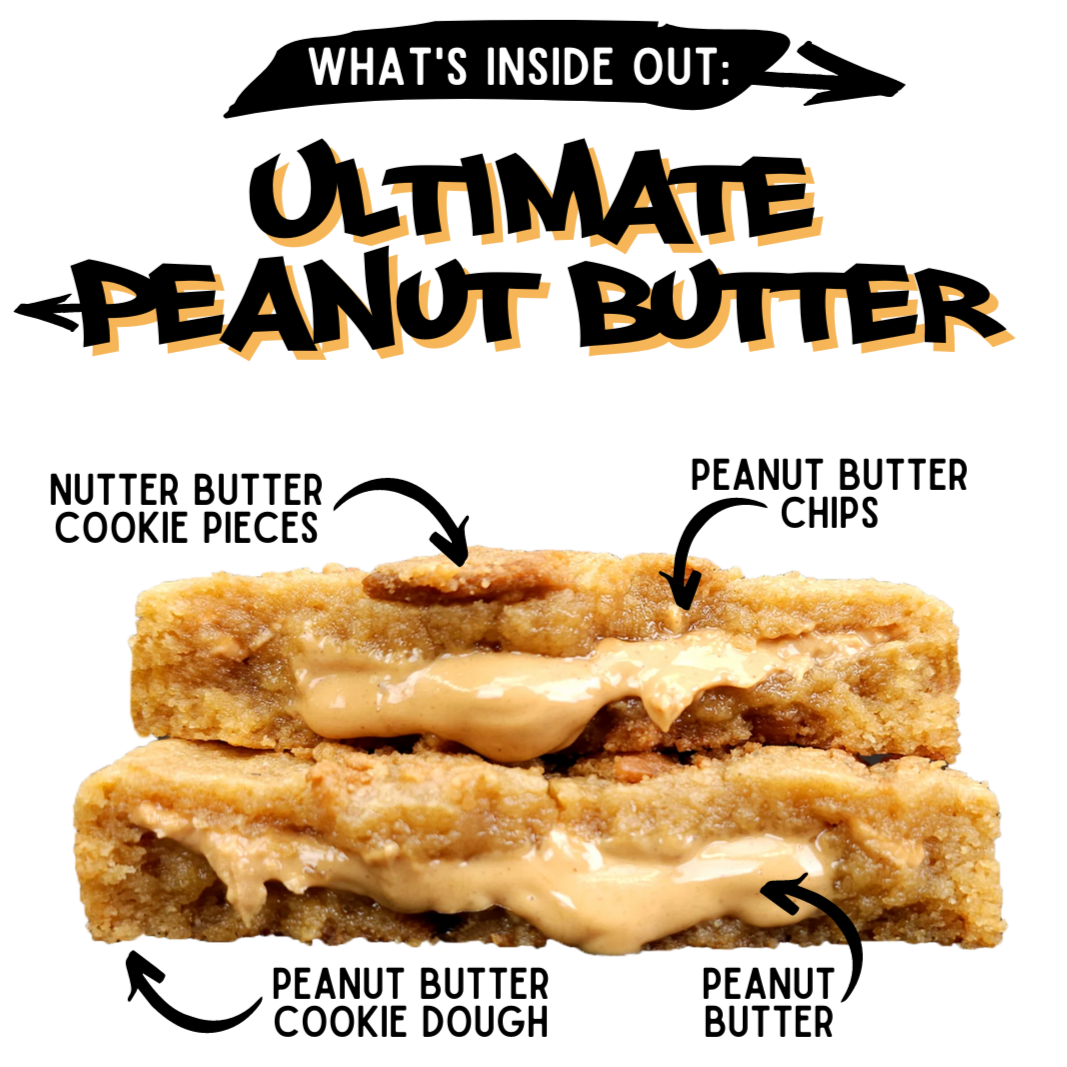 Ultimate Peanut Butter stuffed cookie